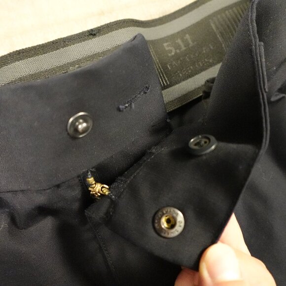 5.11 Tactical B-Class Taclite PDU Cargo Pant Men's 42 Black Ripstop - Picture 5 of 15